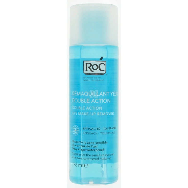 Roc Reinigingslotion Ogen Dubbele Werking 125 ml