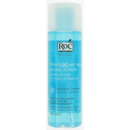 Roc Reinigingslotion Ogen Dubbele Werking 125 ml Roc Reinigingslotion Ogen Dubbele Werking 125 ml