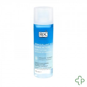 Roc Reinigingslotion Ogen Dubbele Werking 125 ml