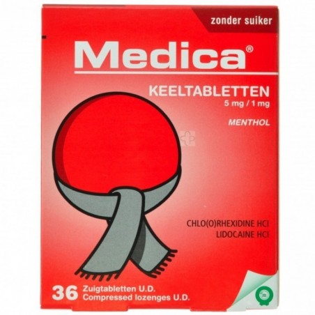Medica Comprimés pour la Gorge 36 - Acheter en ligne Medica Comprimés pour la Gorge 36 - Acheter en ligne
