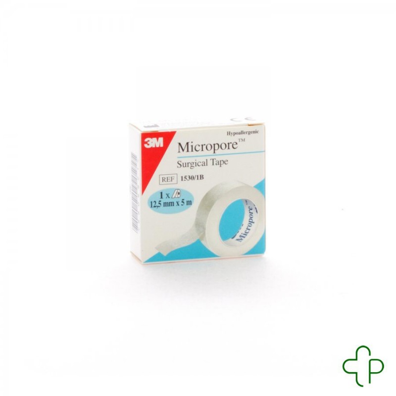 Micropore 3m Rouleau             12,5mmx5m 1530/1b - Acheter en ligne