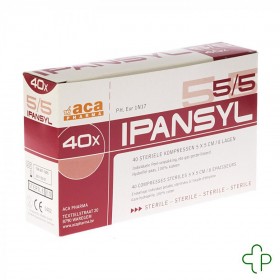 Ipansyl 1 cp Sterile 8pl  5,0x 5,0cm 40