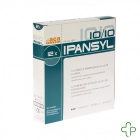 Ipansyl 5 cp Sterile 8pl 10,0x10,0cm 12