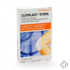Cutiplast Steriel 7,2X 5,0Cm 5 66076825
