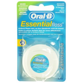 Oral B Floss Esssential Floss Mint Waxed 50m - Acheter en ligne