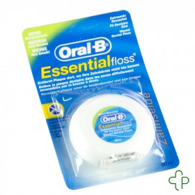Oral B Floss Esssential Floss Mint Waxed 50m - Acheter en ligne