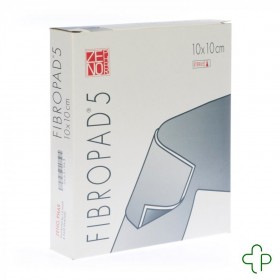 Fibropad 5 10,0x10,0cm 10 Compresse Sterile N/adh