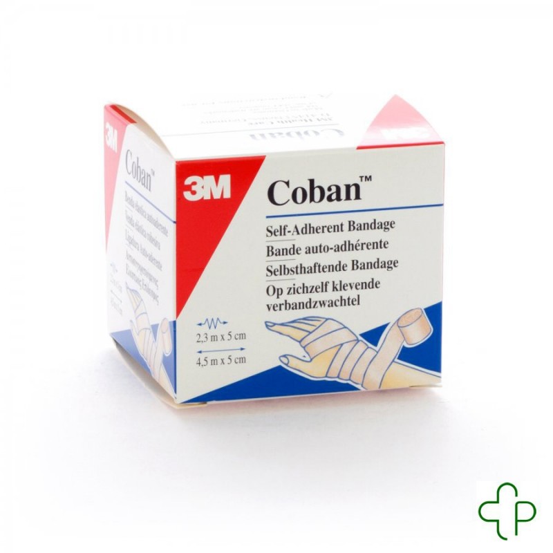 Coban 3m Bandage El. Skin Roul. 5,0cmx4,57m 1582/s