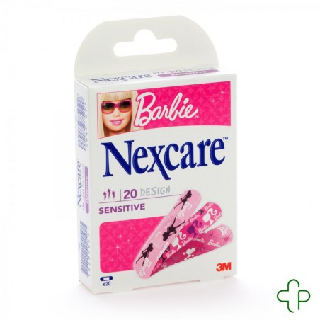 Nexcare 3m Sensitive Design Barbie Assort.20 Nexcare 3m Sensitive Design Barbie Assort.20