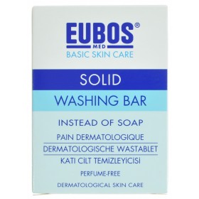 Eubos Compact Wastablet Blauw Zonder Parfum 125G