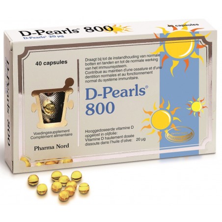 D-Pearls 800 Capsules 40 D-Pearls 800 Capsules 40