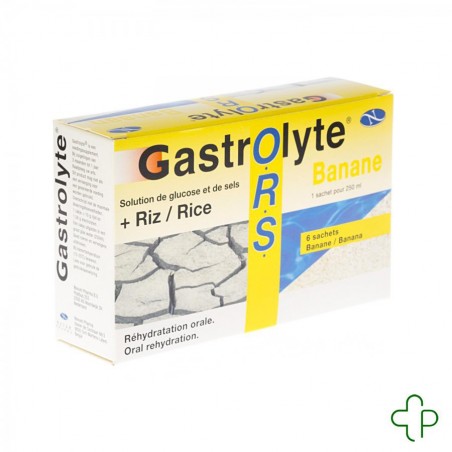 Gastrolyte Ors Rijst Banaan Poeder Zakje 6 Gastrolyte Ors Rijst Banaan Poeder Zakje 6