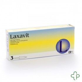 Laxavit Micro Enema Inj 3X12 ml
