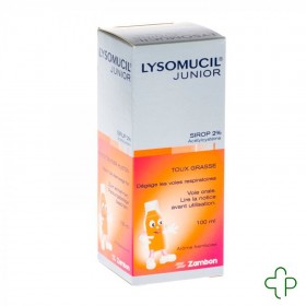 Lysomucil Junior 2% Sol Buv. 100 ml - Acheter en ligne