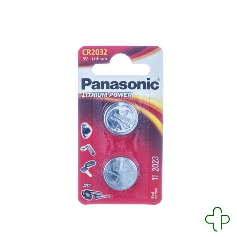 Panasonic Batterie Cr2032 3v 2 - Acheter en ligne