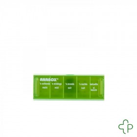 Anabox Pilulier 1 Jour 5 comprimes. Fr - Acheter en ligne