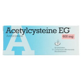 Acetylcysteine EG Bruisabletten 10X600mg