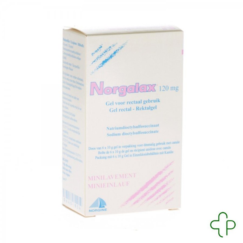 Norgalax Boite/doos 6 X 10 Gr