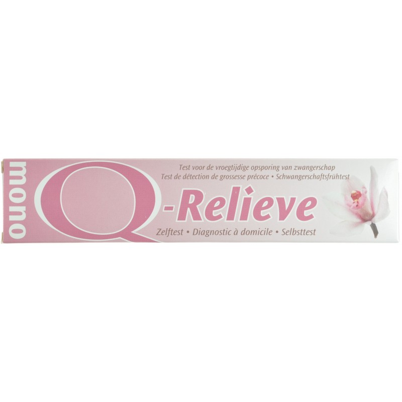 Q-relieve Mono Teste Grossesse - Acheter en ligne