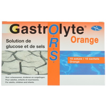 Gastrolyte Ors Orange poudre Sach 10 Gastrolyte Ors Orange poudre Sach 10