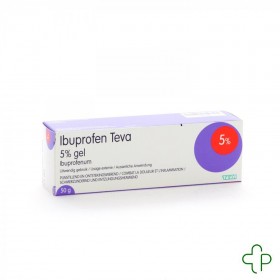 Ibuprofen Teva Gel Tube 50G