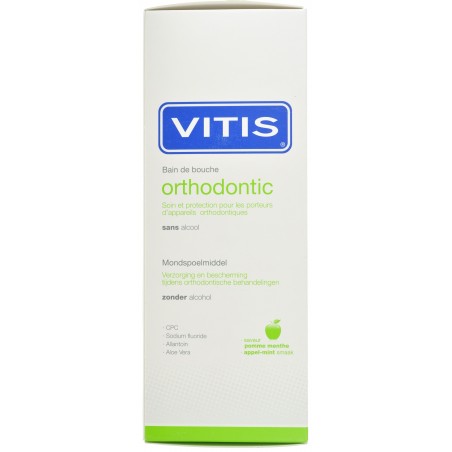 Vitis Orthodontic Bain de Bouche 500ml 3975 - Acheter en ligne Vitis Orthodontic Bain de Bouche 500ml 3975 - Acheter en ligne