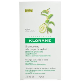 Klorane Shampooing Pulpe Cedrat flacon 200ml - Acheter en ligne