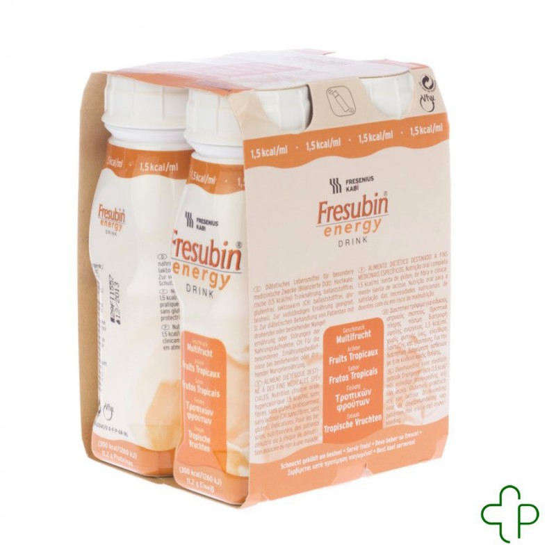 Fresubin Energy Drink Fruits Tropicaux  fl 4x200ml