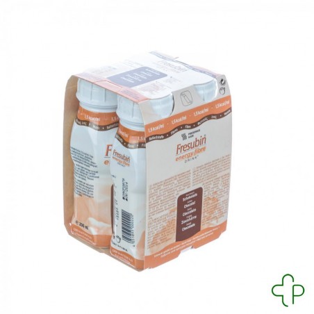 Fresubin Energy Fibre Drink Chocolat flacon 4x200ml - Acheter en ligne Fresubin Energy Fibre Drink Chocolat flacon 4x200ml - Acheter en ligne