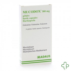 Mucodox 300 Mg Caps 14