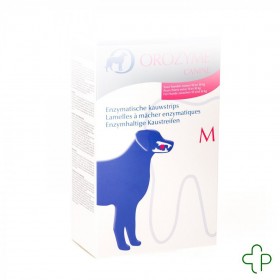 Orozyme Canine M Kauwstrip Enzym.Hond 10-30Kg 141G