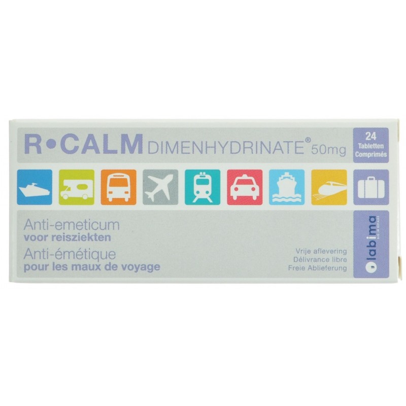 R Calm Dimenhydrinate Comprimés 24 - Acheter en ligne