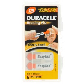 Duracell Easytab Hoorbatterij Da13 6 Oranje