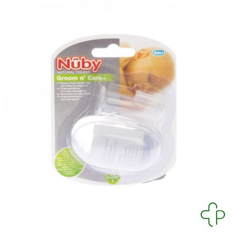 Nuby Set Evolutif Brosse a Dents - Acheter en ligne Nuby Set Evolutif Brosse a Dents - Acheter en ligne