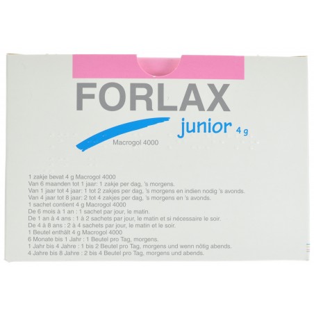 Forlax Junior 4 G Zakjes - Zakjes 20 Forlax Junior 4 G Zakjes - Zakjes 20