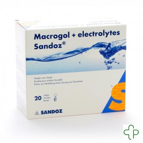 Macrogol + Elektrolyten Poeder Ciroensmaak 20X13,7G