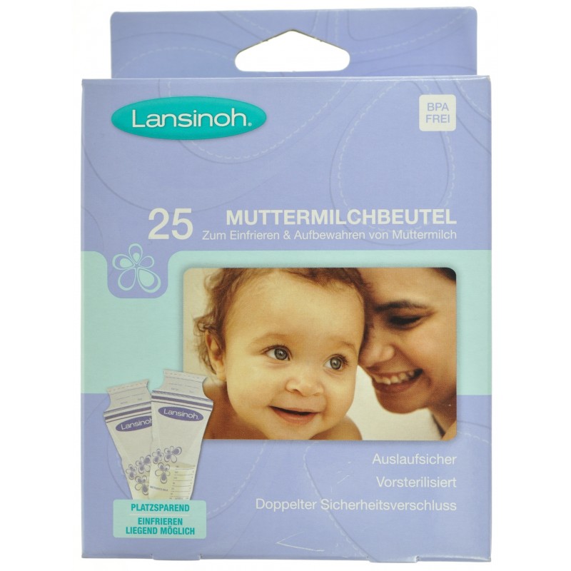 Lansinoh Sac Conservation Lait Maternel 25 99204