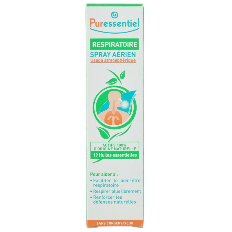 Puressentiel Respiratoire Spray 19 Huile Essentielle    20ml