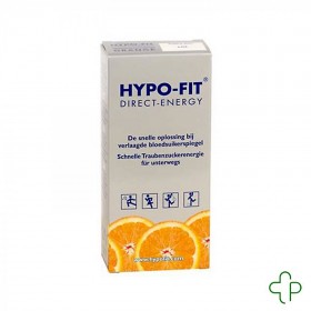 Hypo-Fit Direct Energy Orange Zakje 12X18G
