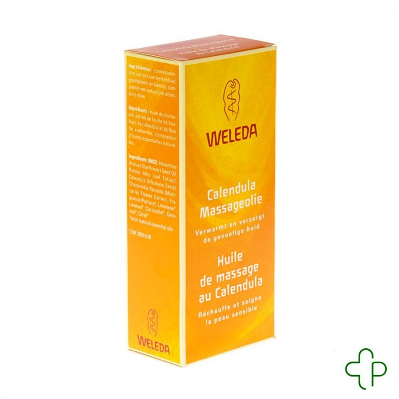 Weleda Huile Massage Calendula  flacon 100ml - Acheter en ligne