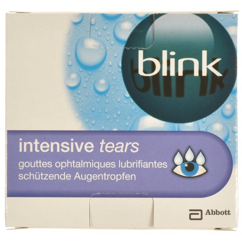 Blink Intensive Tears Unidose Gouttes 20x0,40ml - Acheter en ligne