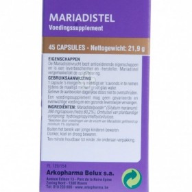 Arkogelules Chardon Marie Vegetal 45 - Acheter en ligne
