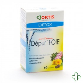 Ortis Methoddraine Zuiverend Lever Tabletten 4X15