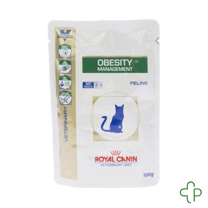 Rc Vdiet Obesity Feline 12x100gr (pouch) - Acheter en ligne