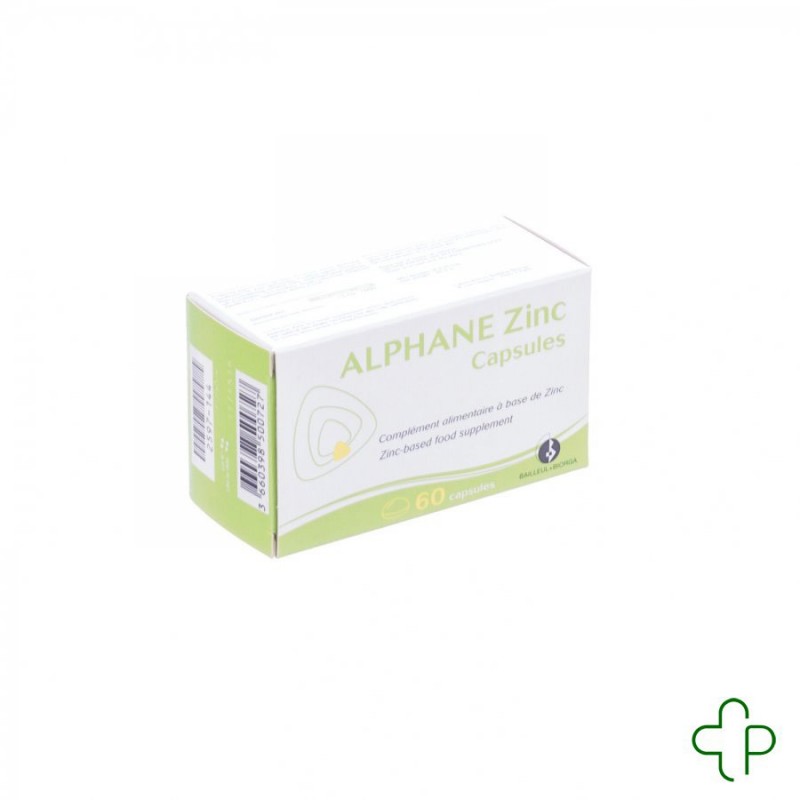 Alphane Zink Blister Capsules 6X10
