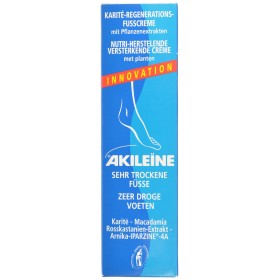 Akileine Creme Nutri Herstel. Droge Voeten Tube 100ml