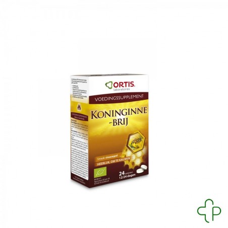 Ortis Gelee Royale Bio Comprimés a Croquer 24 Ortis Gelee Royale Bio Comprimés a Croquer 24