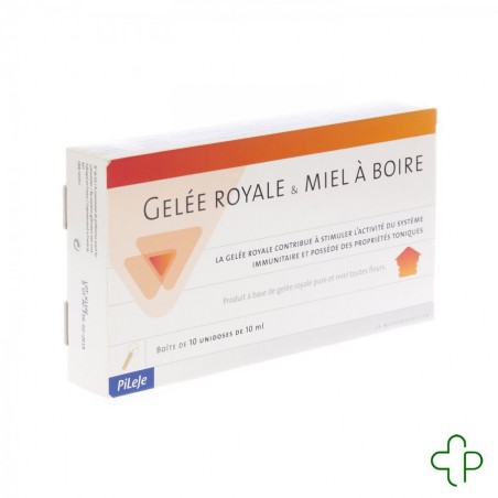 Koninginnebrij + Honing Bio Drinkb Unidose 10X10ml Koninginnebrij + Honing Bio Drinkb Unidose 10X10ml