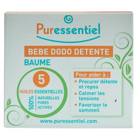 Puressentiel Bébé Bobo Detente Baume 5 Huile Essentielle 50ml - Acheter en ligne Puressentiel Bébé Bobo Detente Baume 5 Huile Essentielle 50ml - Acheter en ligne