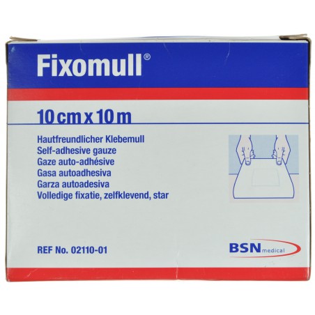 Fixomull Zelfklevend 10Cmx10M 1 0211001 Fixomull Zelfklevend 10Cmx10M 1 0211001